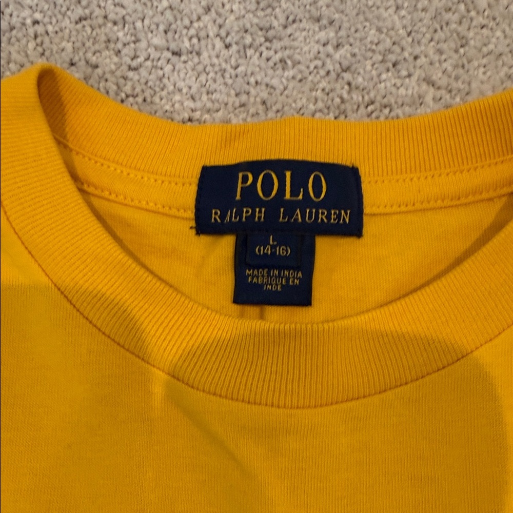 Polo Ralph Lauren Tee - Kids size large 14-16 - Picture 2 of 3